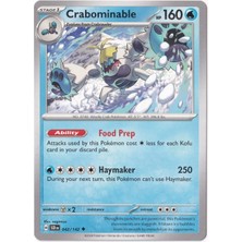Crabominable 042/142 - Stellar Crown - Pokemon Kartı (Mint)