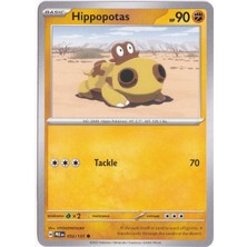 Hippopotas 052/131 - Prismatic Evolutions - Pokemon Kartı (Mint)