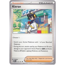 Kieran 113/131 - Prismatic Evolutions - Pokemon Kartı (Mint)