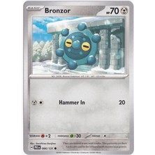 Bronzor 066/131 - Prismatic Evolutions - Pokemon Kartı (Mint)