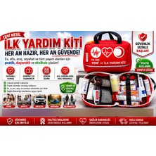 Savasisg FA-320 ilkyardım çantası (afet acil yardım, ev, ofis, araç, kamp, fabrika, atölye için uygundur) ölçü 25*18*13 cm