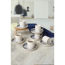 UltraMint Modern 12 Parça 6 Kişilik Nordic Kahve Takımı, Şık ve Kullanışlı Tasarım