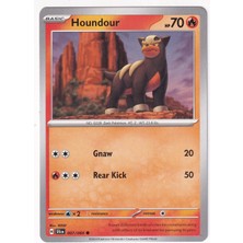 Houndour #7 Pokemon Shrouded Fable Pokemon Oyun Kartı