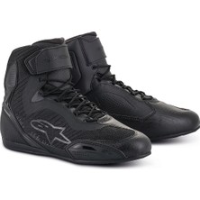 Alpinestars Stella Faster-3 Rideknit Korumalı Kadın Motosiklet Botu Siyah  Antrasit