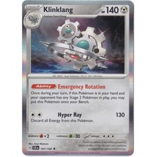 Klinklang 101/142 - Stellar Crown - Pokemon Kartı (Mint)