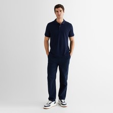 Gant Erkek Lacivert Standart Fit Pantolon
