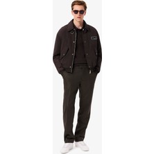 Lacoste Erkek Straight Fit Kahverengi Pantolon