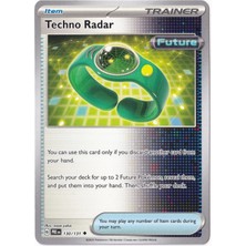 Techno Radar 130/131 - Prismatic Evolutions - Pokemon Kartı (Mint)