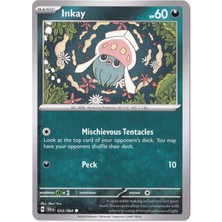 Inkay 033/064 - Shrouded Fable - Pokemon Kartı (Mint)