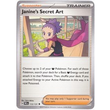 Janine's Secret Art 112/131 - Prismatic Evolutions - Pokemon Kartı (Mint)
