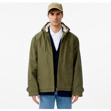 Lacoste Erkek Kapüşonlu Haki Mont