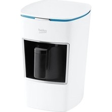Beko BKK 2300 Mini Tekli Beyaz Kahve Makinesi 3 Fincan Kapasite ile Kompakt Tasarım