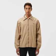 Lacoste Erkek Loose Fit Monogram Bej Ceket