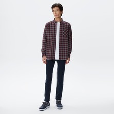 Lacoste Erkek Slim Fit Lacivert Jean Pantolon