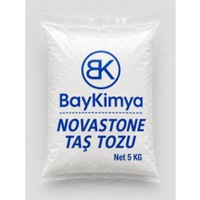 Bay Kimya Novastone Beyaz Taş Tozu 5 kg Pürüzsüz Yüzey Görünümü ve Yüksek Kalite