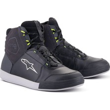 Alpinestars Chrome Drystar Korumalı Motosiklet Botu Siyah  Gri  Sarı