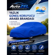 Autozel Skoda Fabia Uyumlu Yazlık Araba Brandası Oto Branda,araba Çadırı, Araba Örtüsü