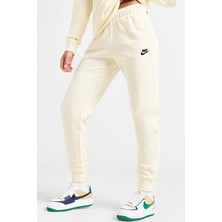 Nike Sportswear Club Fleece Mr Pant Kadın Eşofman Altı Krem