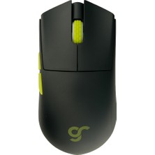 Gameraider GR3S Pro Obsidian Black Pixart 3395 Sensör Kablosuz Gaming Mouse