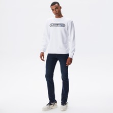 Lacoste Erkek Slim Fit Lacivert Jean Pantolon