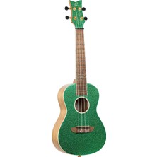 Ortega Element Series Concert Ukulele (Metallic Green Ruel)