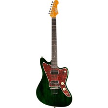 Jet Guitars Jet JJ-350 GR R HH Elektro Gitar (Green)