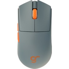 Gameraider GR3S Pro Tactical Gray Pixart 3395 Sensör Kablosuz Gaming Mouse