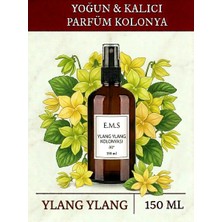 Ylang Kolonyası 150 ml Yoğun ve Kalıcı 80 Derece Parfümlü Kolonya.