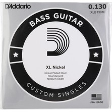 D'Addario XL Nickel Round Wound Tek Bas Gitar Teli (130)