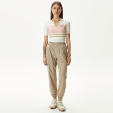 Lacoste Kadın Jogger Kahverengi Pantolon