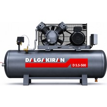 Dalgakıran Hava Kompresörü 500 Litre (12 Bar, 5.5hp)