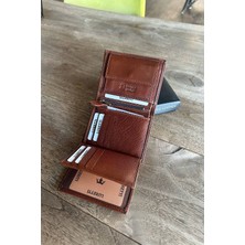 Luxetti Hakiki Deri Klasik Siyah Cüzdan (11.5cm x 9cm)