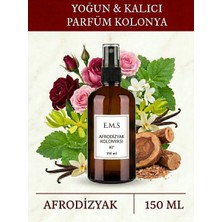 E.M.S Afrodizyak Kolonyası 150 ml Yoğun ve Kalıcı 80 Derece Parfümlü Kolonya