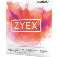 D'addario DZ310 ZYEX 3/4 Medium Tension Keman Teli