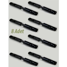 Fixida 17*25 Sineklik Menteşe Siyah 8 Adet