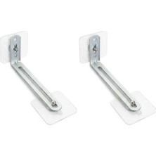 ePhase 2 Set Büyük Boy Deprem Güvenliği Kendinden Yapışkanlı Ayarlanabilir 6X14CM Mobilya Eşya Dolap Sabitleme Aparatı