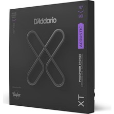 D'addario XTB3790GS Xt Taylor Gs Mini Coated Phosphor Bronze Custom Light Akustik Bas Gitar Teli (.037-.090)