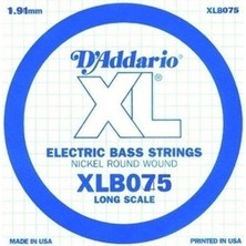 D'addario XLB075 Nickel Wound Long Scale Tek Bas Gitar Teli (.075)