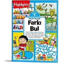 Dikkat Atölyesi Yayınları Highlights Puzzlemania Farkı Bul Puzzle 4'lü Set