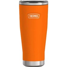 Thermos Icon IS115 0,53L Slide Lock Mug Orange W/straw 023014