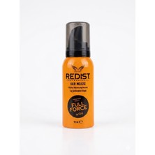 Redist Full Force Saç Şekillendirici Seyahat Boy Köpük 90 ml | Büyük Hacim, Mini Boy