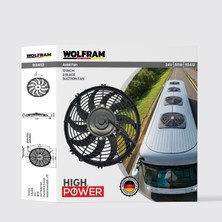 Axial Fan 12 Inch S Kanat Wolfram 92412