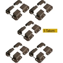 Fixida 17*25 Sineklik Bağlama 4lü Papuç Siyah 5 Takım