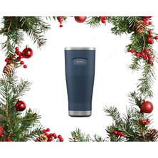 Thermos Icon IS115 0,53L Slide Lock Mug Solent Navy W/straw 022982