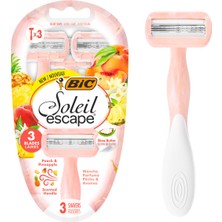 Bic Bıc Soleil Escape 3 Bıçaklı Kadın Tıraş Bıçağı 3’l