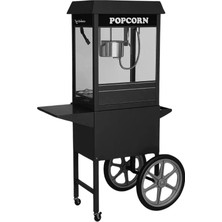 By Kitchen Dpm-Sa Arabalı Popcorn Mısır Patlatma Makinesi , Siyah