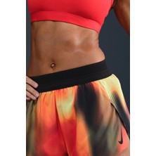 Nike Pro Dri Fitdri-Fıt Adv Art Mr 3 Kadın Tayt Şort Kırmızı