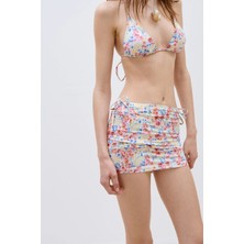 Suud Collection Renkli Peony Bikini Set