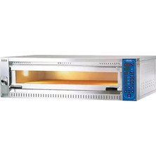 Öztiryakiler 34 cm x 6 Pizza Kapasiteli Tek Katlı Pide Pizza Lahmacun Fırını,  8890.10570.00