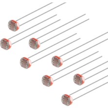 Gollum Teknoloji GM5506 5mm Ldr Sensörü - Işığa Bağımlı Işık Algılama Foto Direnci (10 Adet)